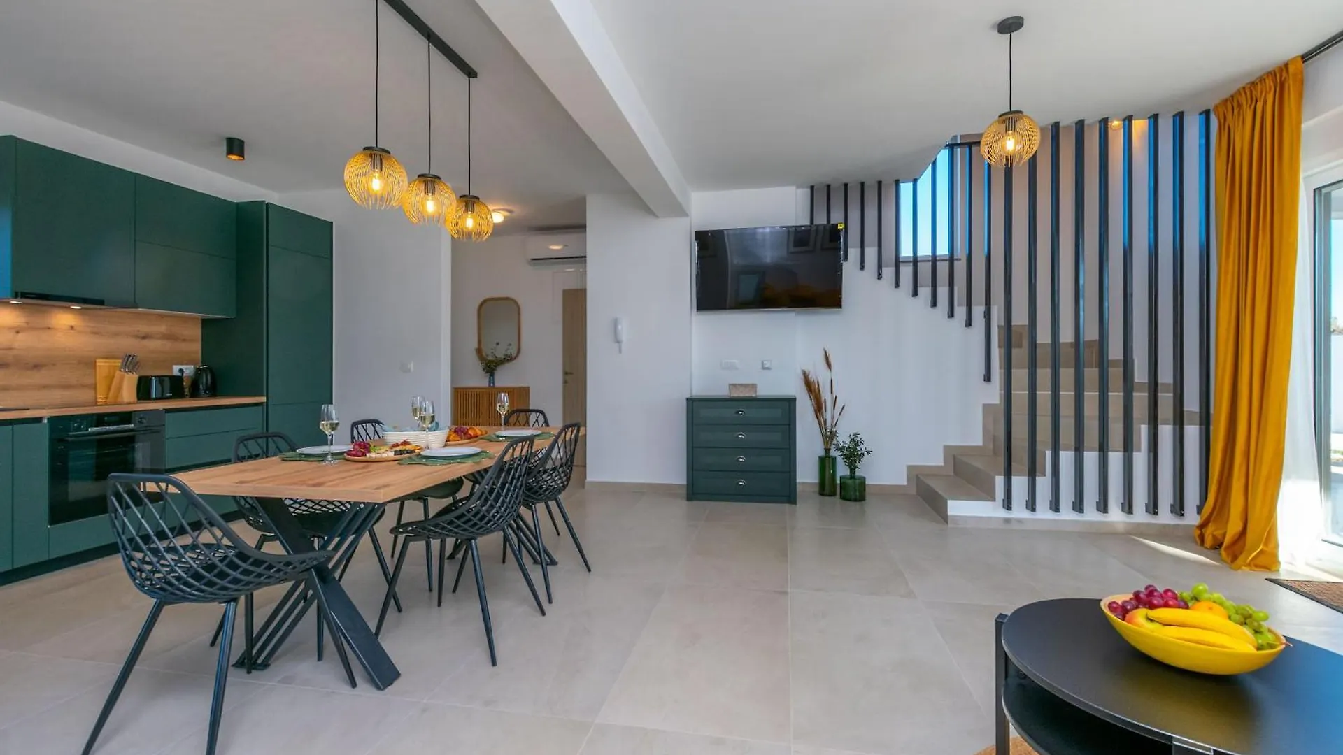 Vila Modern Casa Di Lucija With Heated Pool, Near Airport, Own Parking Murvica  Chorvatsko