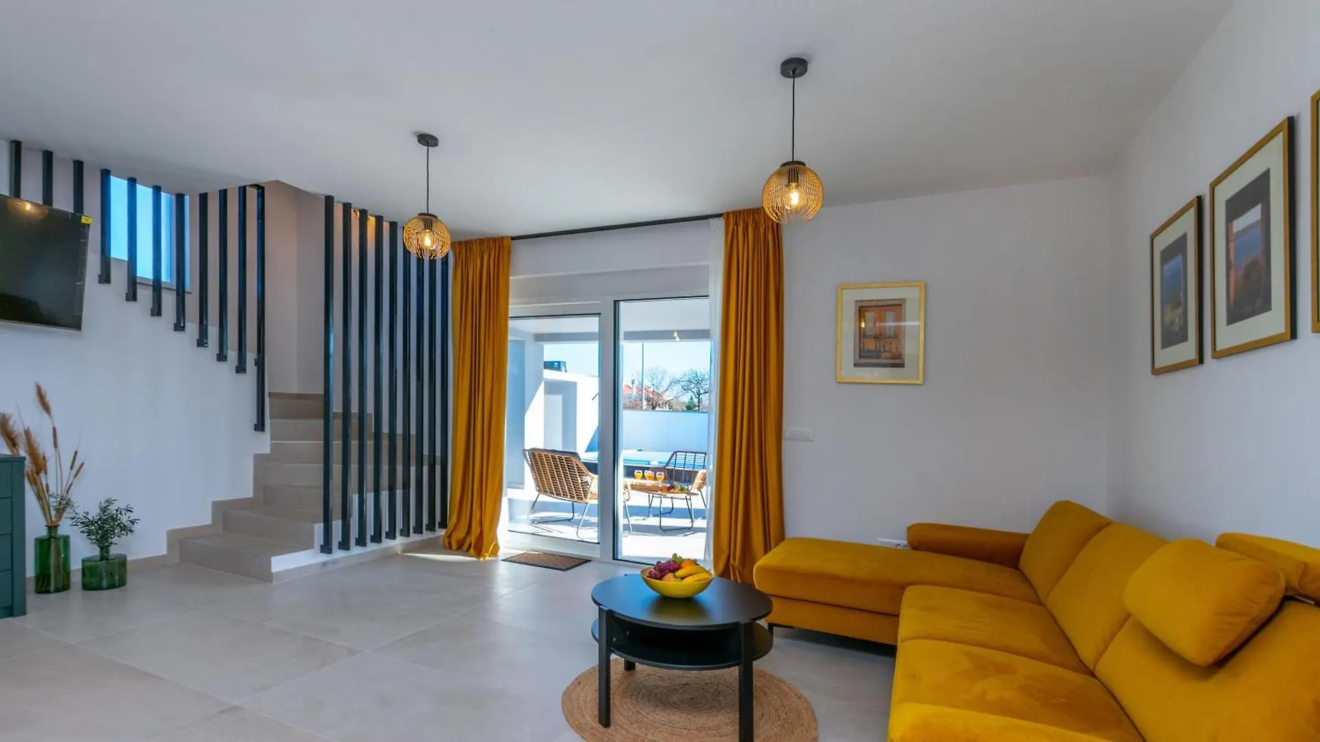 Vila Modern Casa Di Lucija With Heated Pool, Near Airport, Own Parking Murvica  0*, Murvica (Policnik)