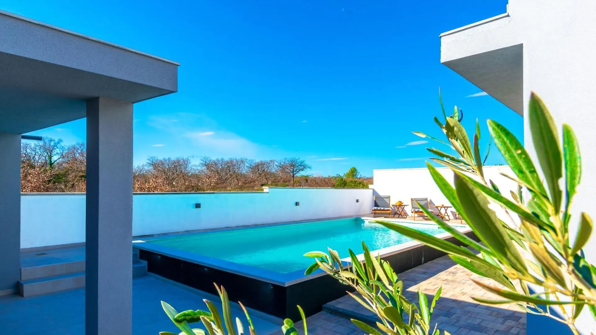 Vila Modern Casa Di Lucija With Heated Pool, Near Airport, Own Parking Murvica